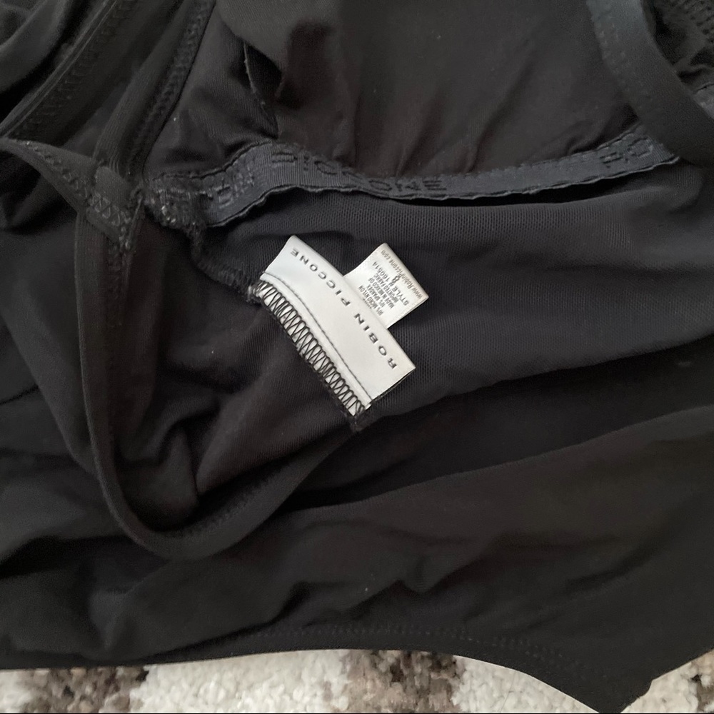 Robin Piccone Black Sophia Crochet One Piece Swimsuit - Picture 7 of 8